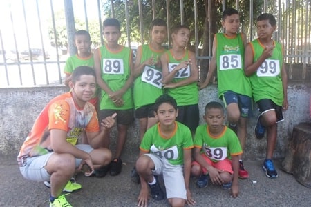 Nossos pequenos atletas